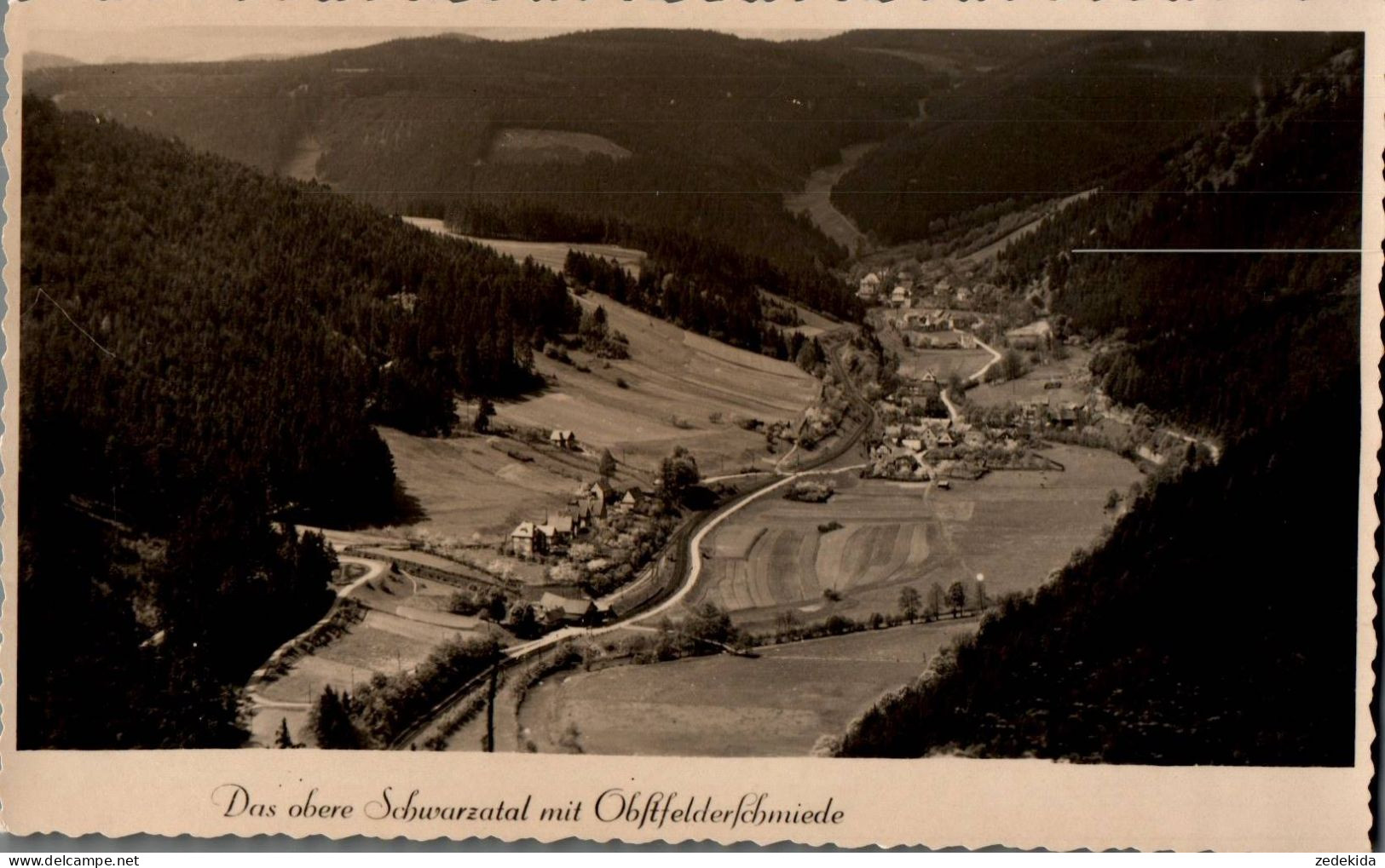 H0880 - Obstfelderschiede Oberweißbach Schwarzatal - Photo Henkel - Oberweissbach