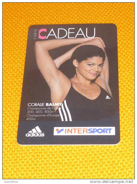 Swimming/Coralie Balmy - France Intersport Magnetic Gift Card - Deportes