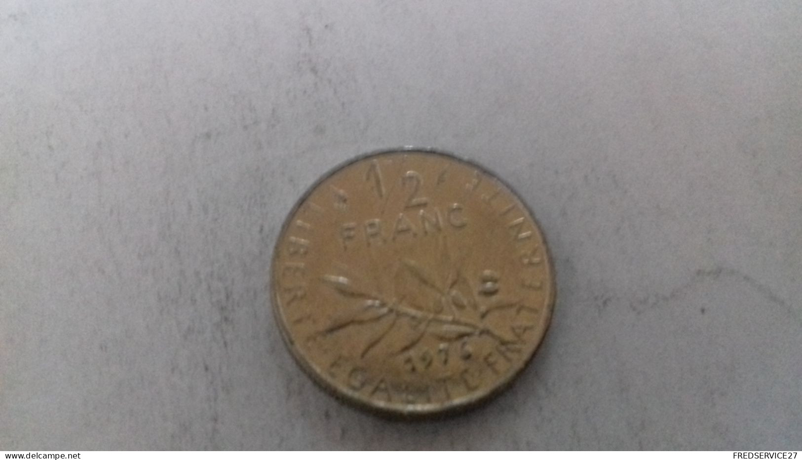 BS5 / 1/2 FRANC SEMEUSE 1976 - 1/2 Franc