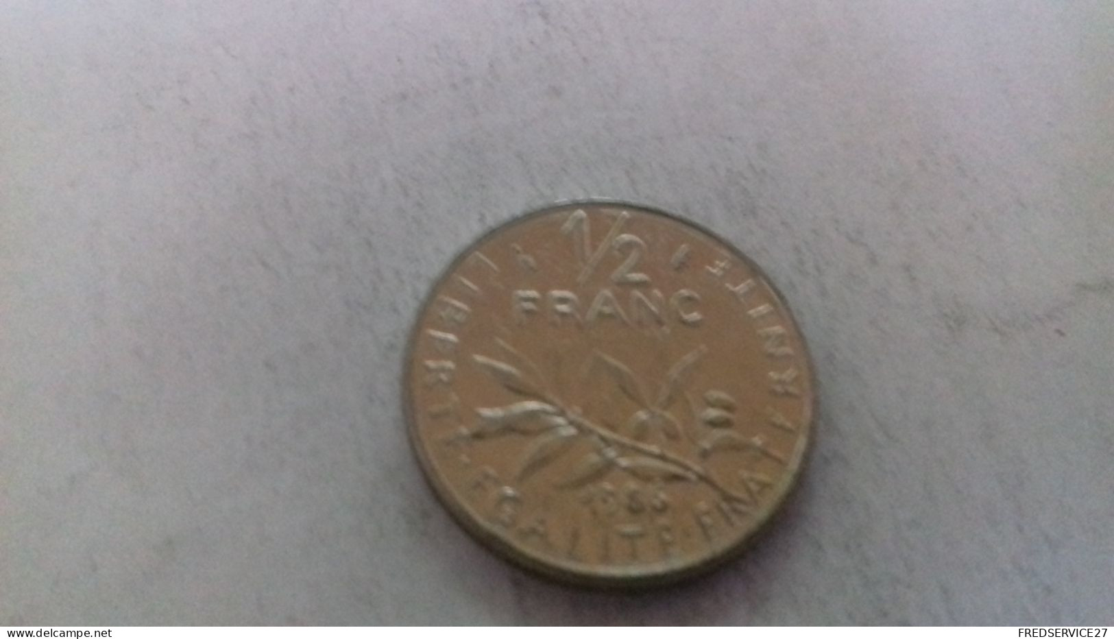 BS5 / 1/2 FRANC SEMEUSE 1986 - 1/2 Franc