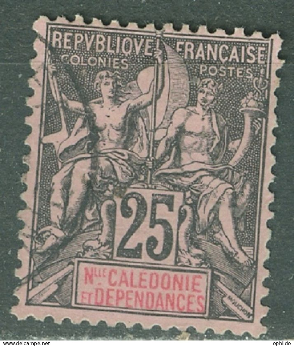 Nouvelle Calédonie 48 Ob TB - Used Stamps