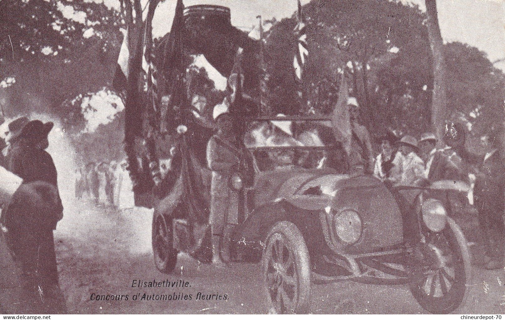 Elisabethville Concours D'Automobiles Fleuries - Congo Belge