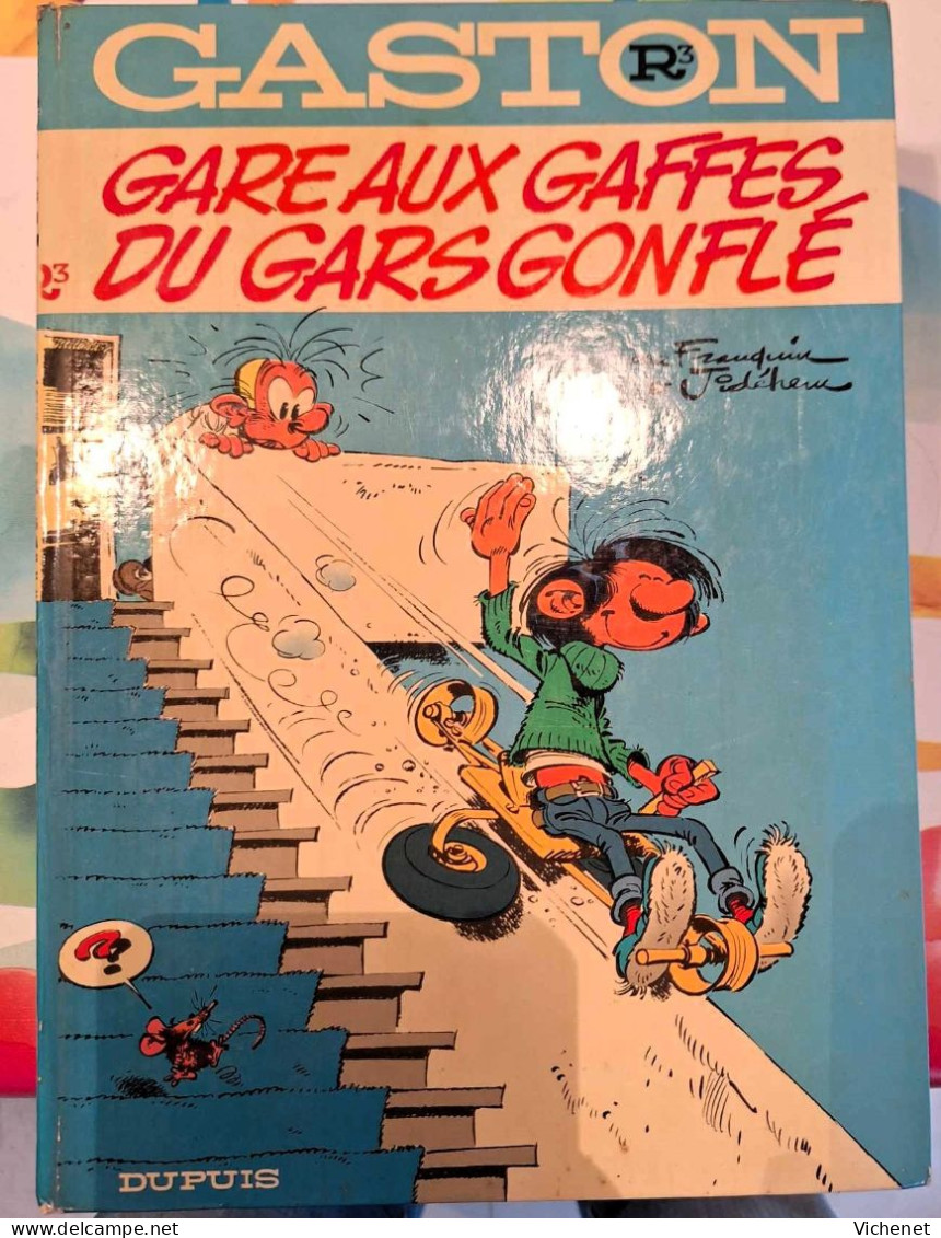 Gaston - R3 - Gare Aux Gaffes Du Gars Gonflé - EO 1973 - Gaston