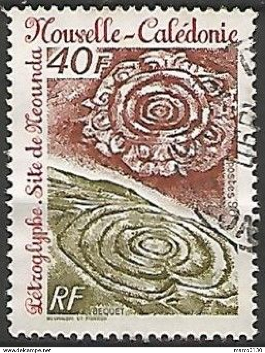 NOUVELLE-CALEDONIE N° 597 OBLITERE - Usados