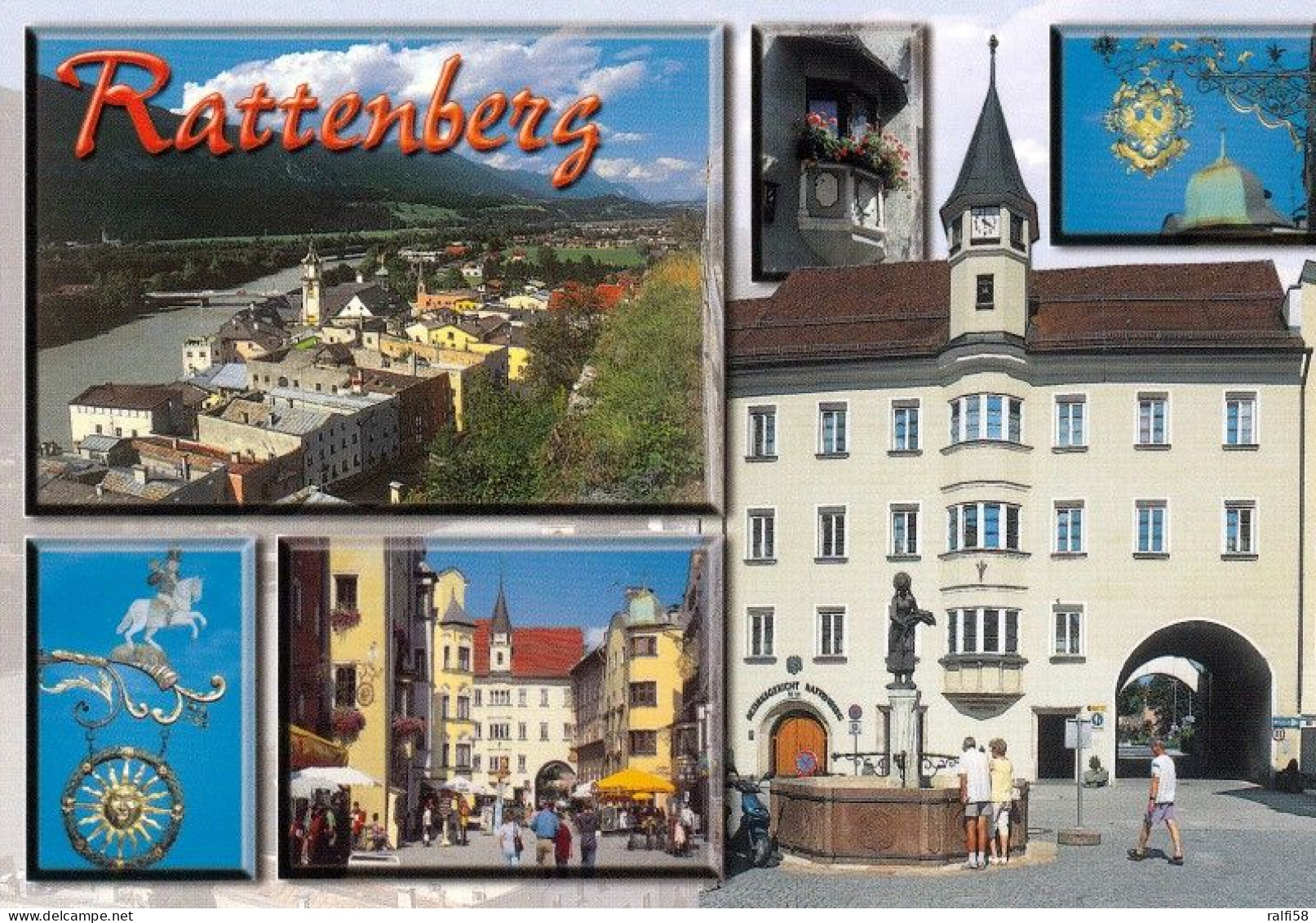 1 AK Österreich / Tirol * Ansichten Der Stadt Rattenberg Am Inn - Die Kleinste Stadtgemeinde Von Österreich * - Rattenberg