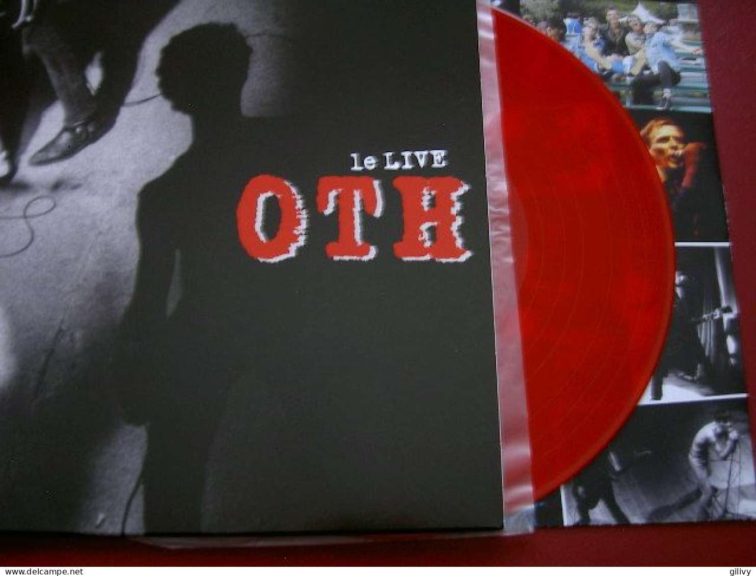 O.T.H. : " Le Live " - Vinyle Rouge - Punk