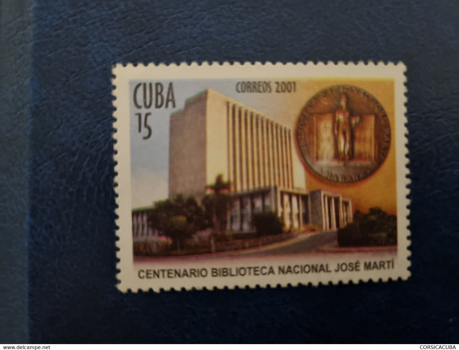 CUBA  NEUF   2001   BIBLIOTECA  JOSE  MARTI  //  PARFAIT  ETAT  //  1er  CHOIX // - Nuovi