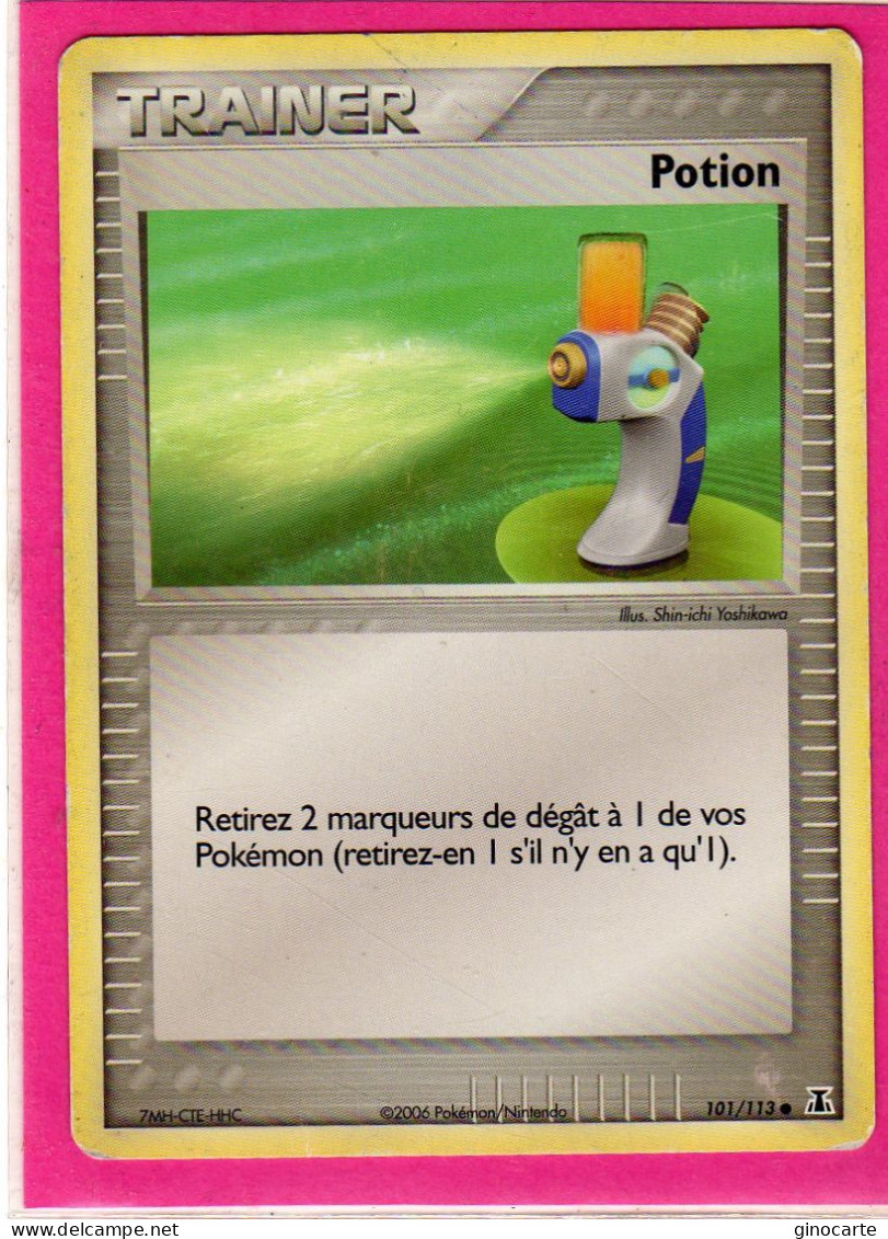 Carte Pokemon 2006 Ex Espace Delta 101/113 Potion Occasion - Ex