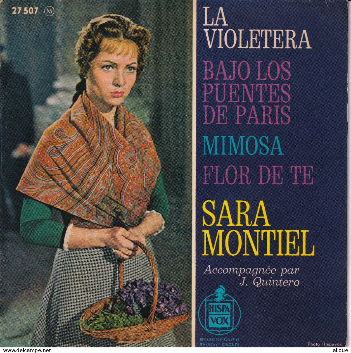 SARA MONTIEL - FR EP - LA VIOLETERA + 3 - Andere - Spaans