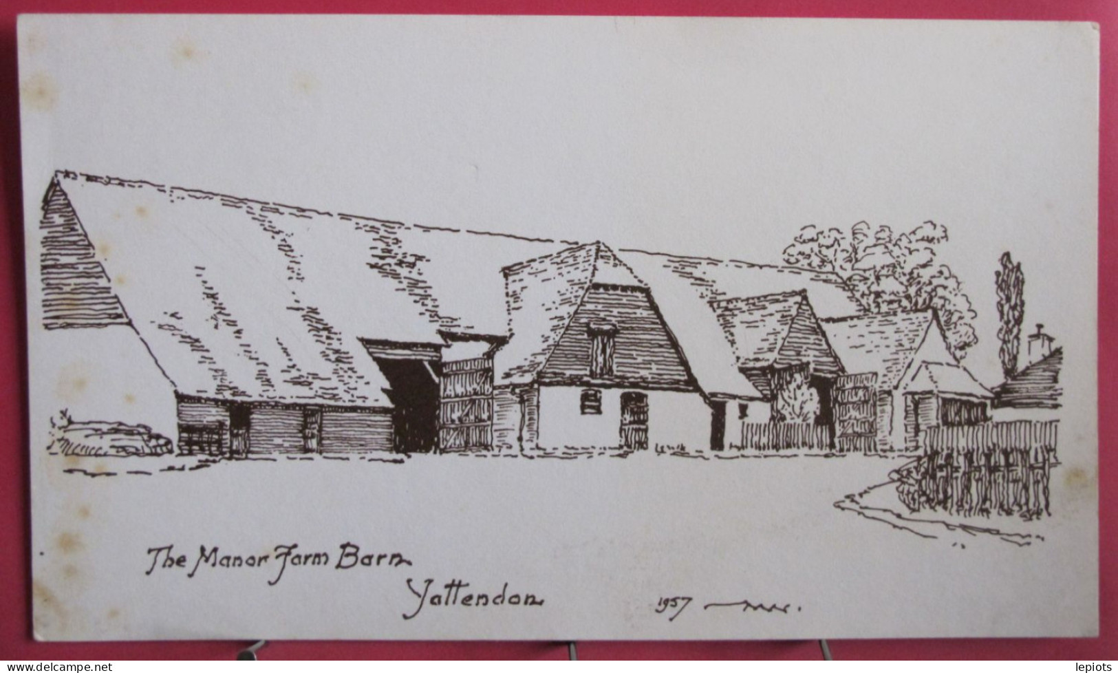 Visuel Très Peu Courant - Angleterre - The Manor Farm Barn - Attendon - Other & Unclassified
