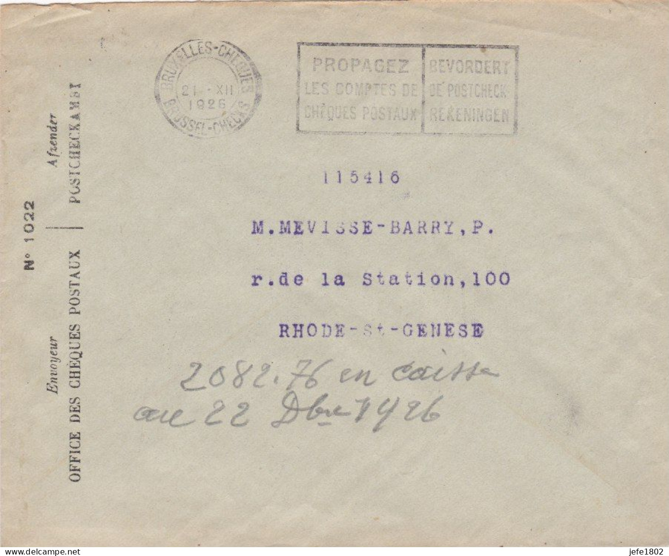 Fabrique D'Enveloppes A. DELESENNE - Cartes Postales 1934-1951