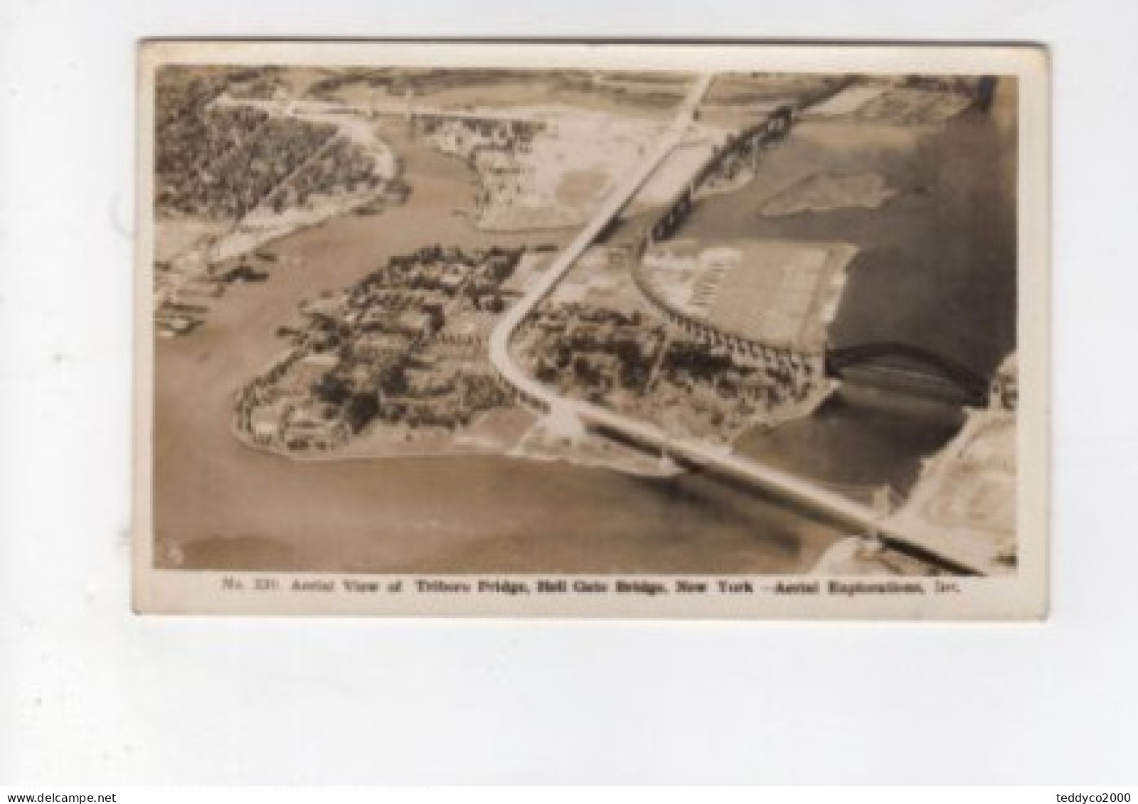 NEW YORK Triboro Bridge Aerial View - Brücken Und Tunnel