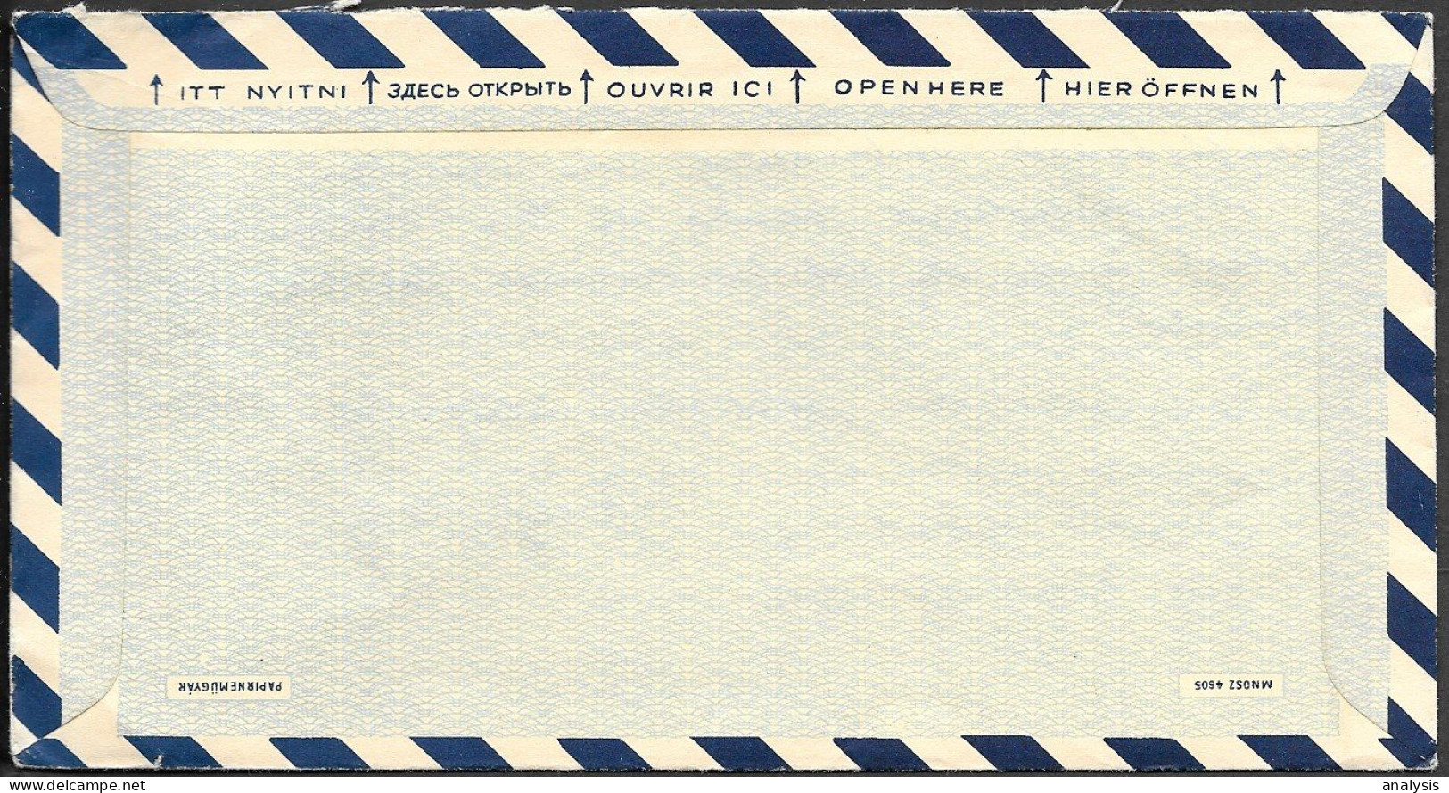 Hungary Airmail Cover Mailed To Germany 1957 - Briefe U. Dokumente