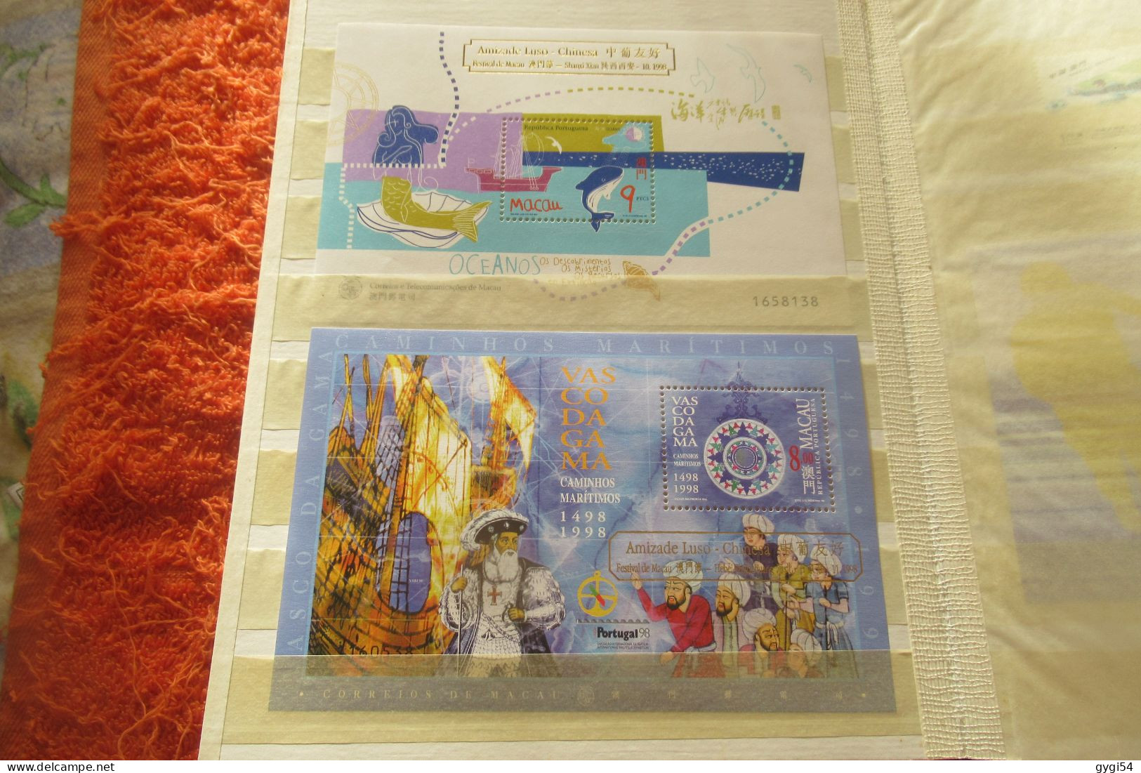 MACAO  1997 , 1998, 1999  lot blocs et timbres   n** MNH  COTE 157