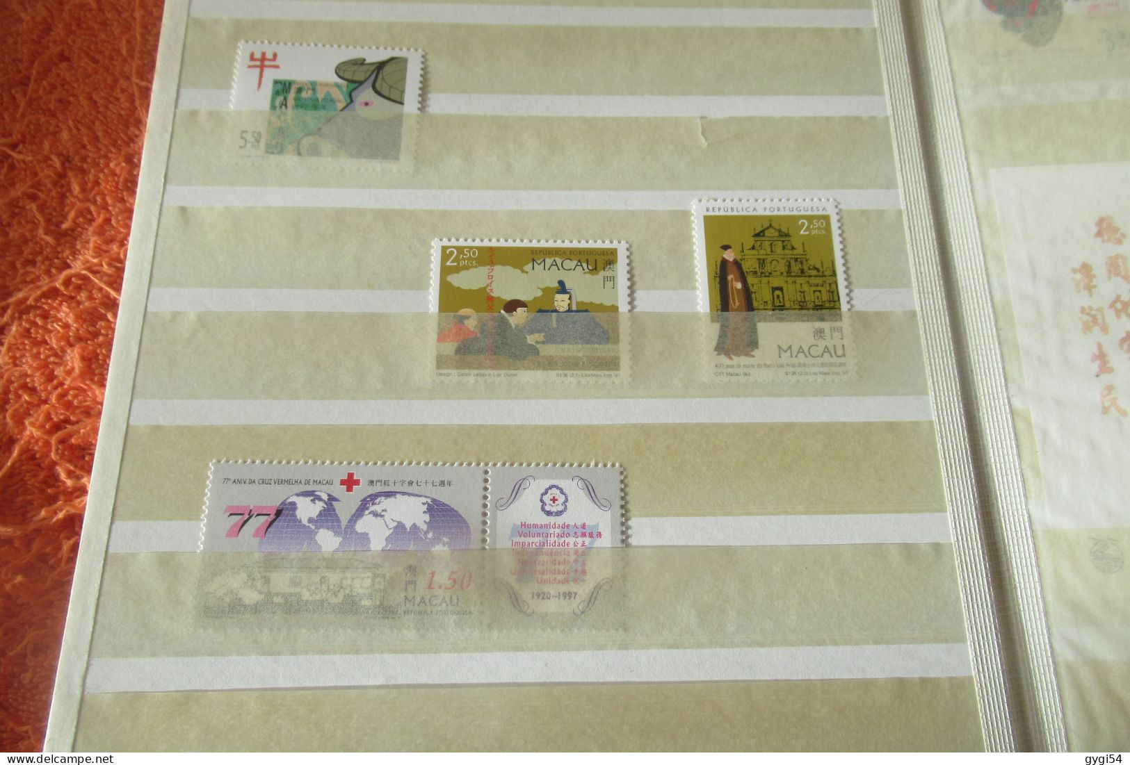 MACAO  1997 , 1998, 1999  lot blocs et timbres   n** MNH  COTE 157