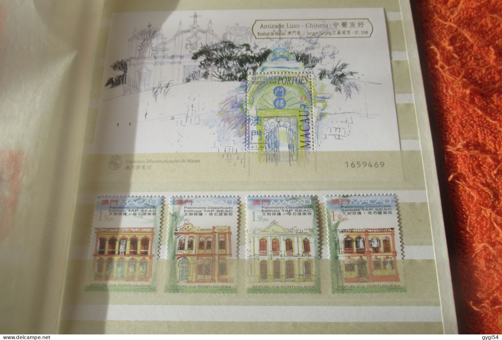 MACAO  1997 , 1998, 1999  lot blocs et timbres   n** MNH  COTE 157