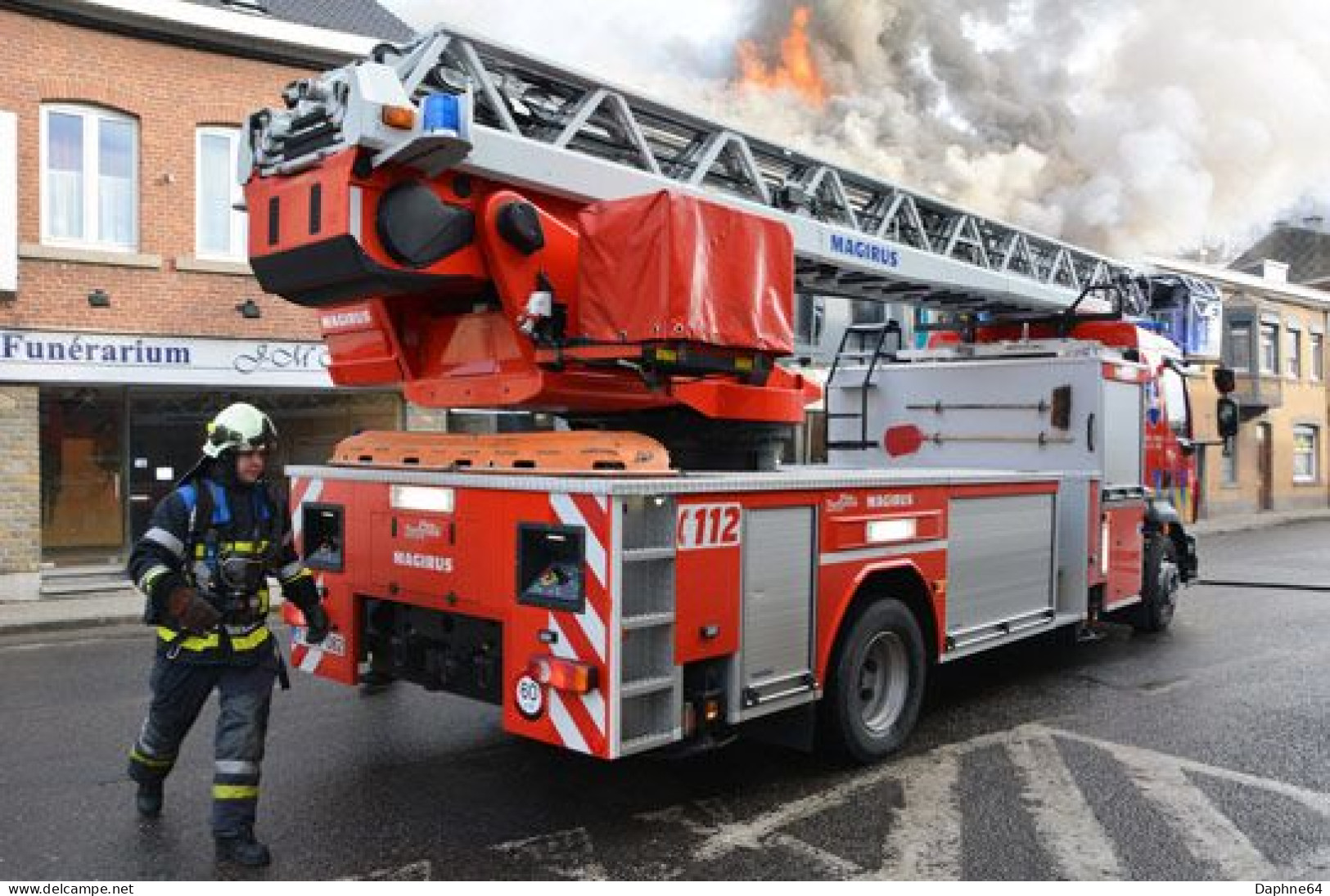 Trooz - 2022-09 - CPM - Incendie Maison Boland 8910 à 15 (6CP) - Trooz