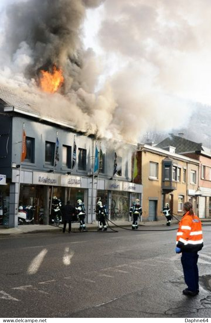 Trooz - 2022-09 - CPM - Incendie Maison Boland 8910 à 15 (6CP) - Trooz