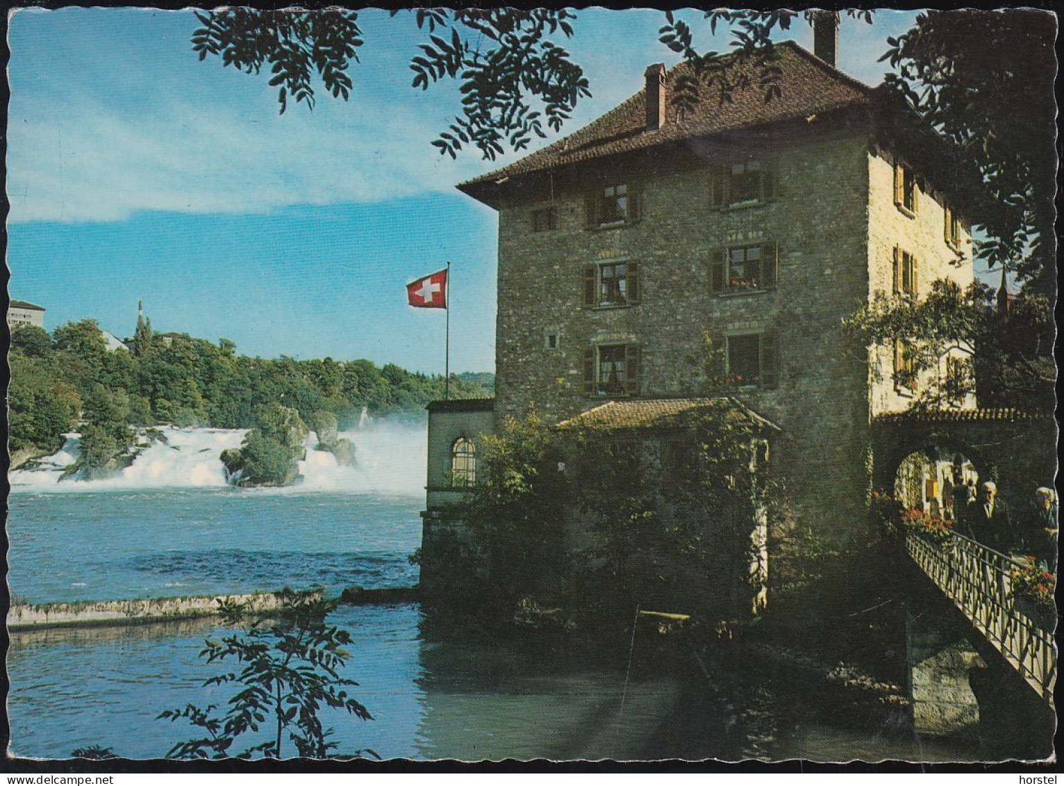 Schweiz - Rheinfall Bei Neuhausen - Schlößchen Wörth - Neuhausen Am Rheinfall