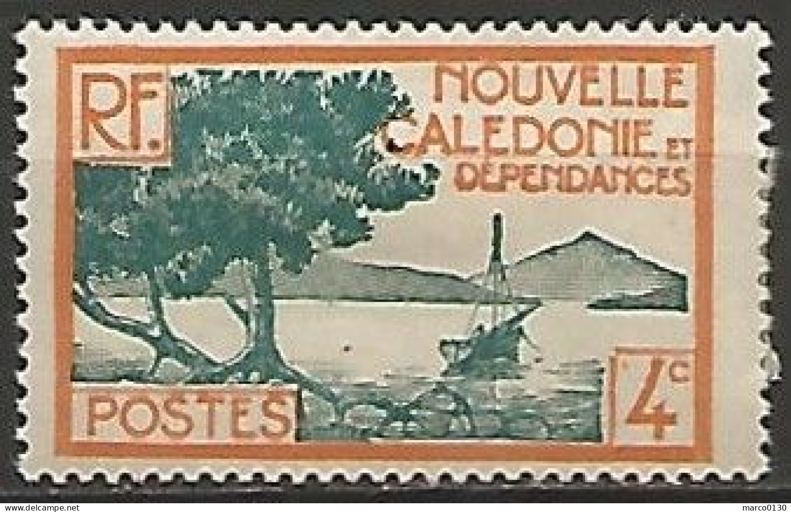 NOUVELLE-CALEDONIE N° 141 NEUF Avec Charnière - Ongebruikt