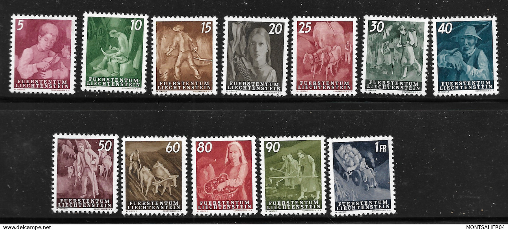 1951 - YT 251-262 - MICHEL 289-300 - MNH - POSTFRISCH - SANS CHARNIERE ** - Ungebraucht