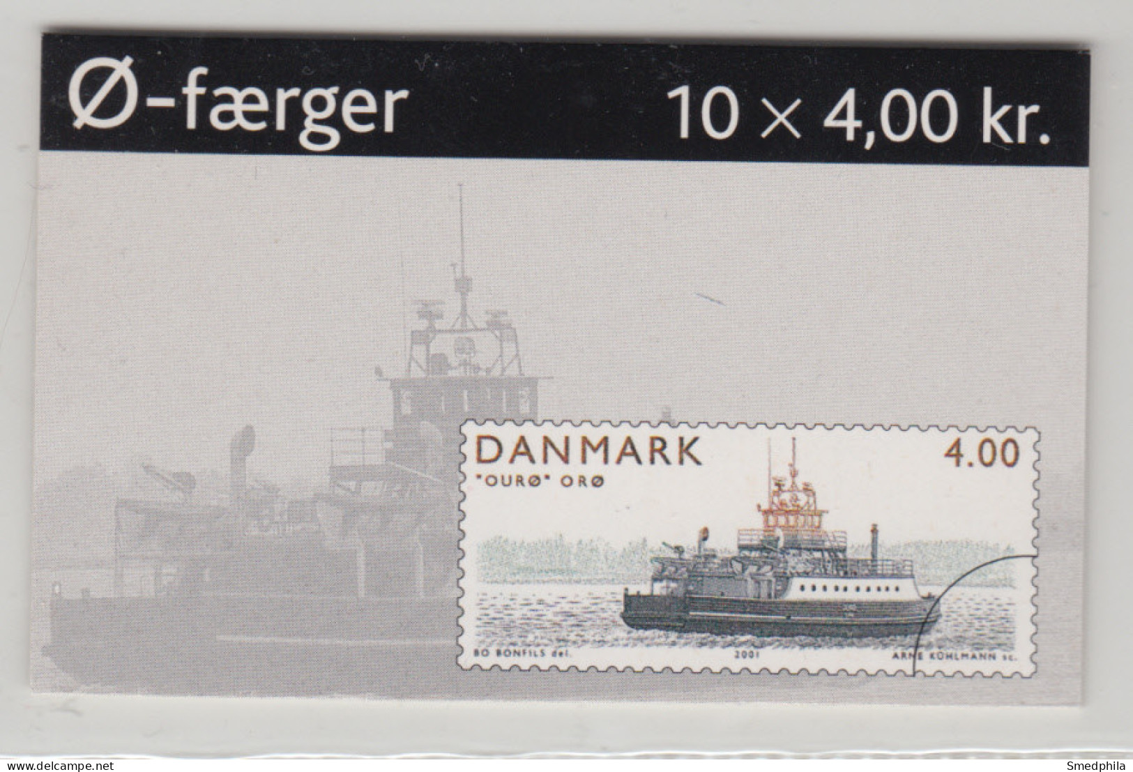 Denmark Booklet 2001 - Facit HS 118 MNH ** - Carnets