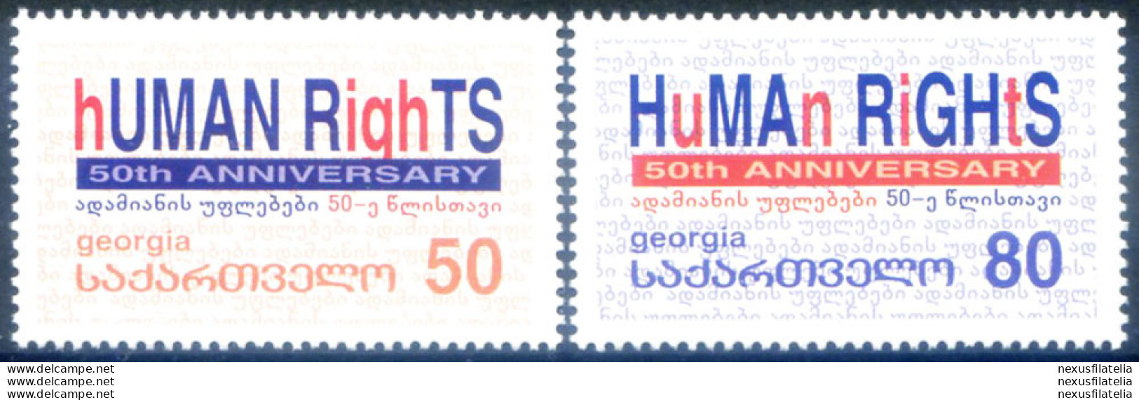 "Human Rights" 2000. - Georgien