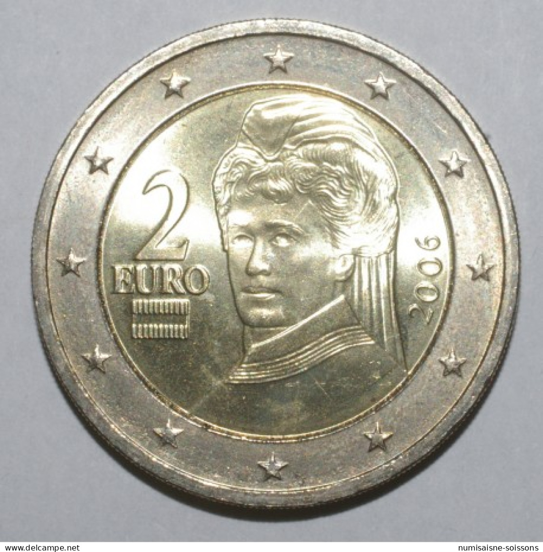 AUTRICHE - 2 EURO 2006 - VON SUTTNER - FLEUR DE COIN - Oesterreich