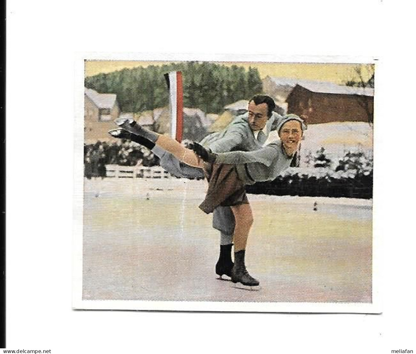 DL12 - IMAGE CIGARETTES BULGARIA - DEUTSCHER SPORT - PATINAGE ARTISTIQUE - ERNST BAIER ET MARIE HERBER - Patinaje Artístico