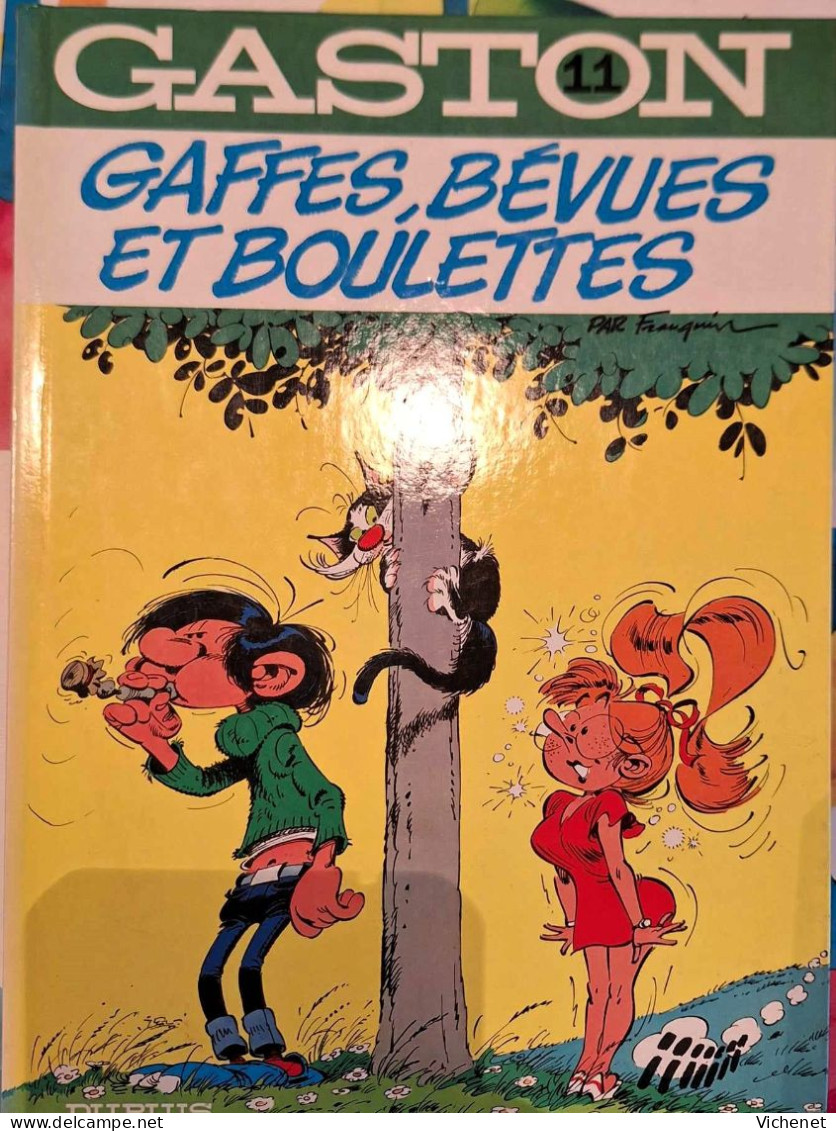 Gaston - 11 - Gaffes, Bévues Et Boulettes - 1977 - Gaston