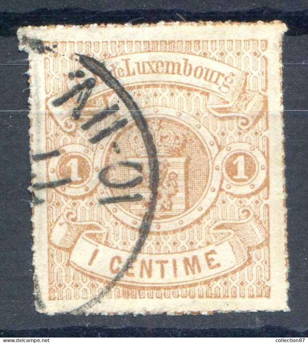 REF 002 > LUXEMBOURG < N° 16 Ø Oblitéré < Ø Used - 1859-1880 Armoiries