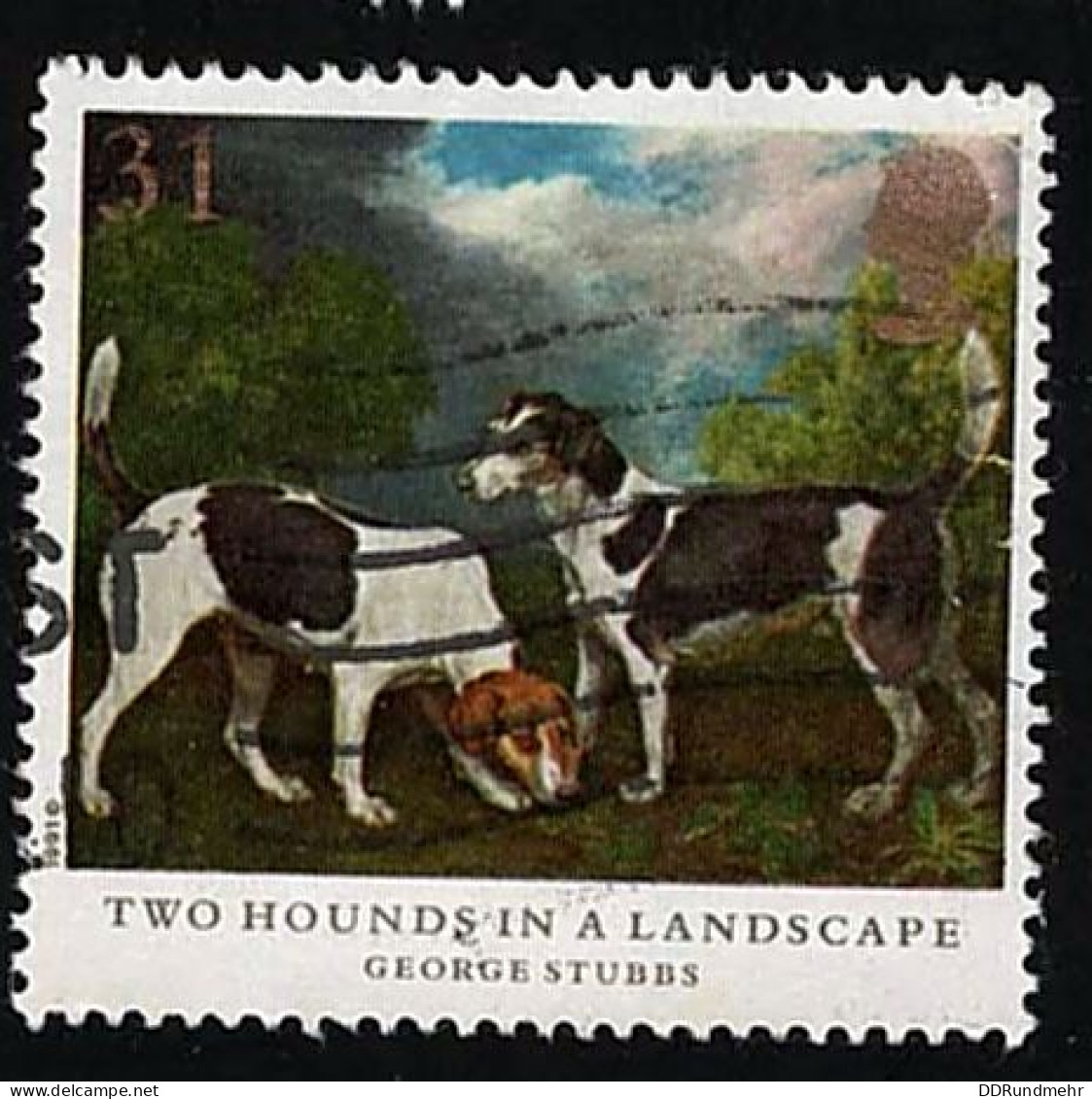 1991 Dogs Michel GB 1307 Stamp Number GB 1347 Yvert Et Tellier GB 1513 Stanley Gibbons GB 1533 Used - Gebruikt