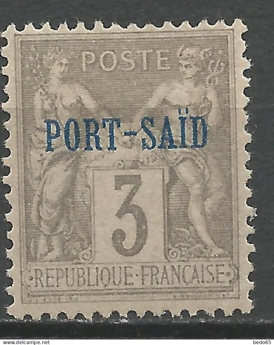 PORT-SAID N° 3 NEUF*   CHARNIERE  / Hinge  / MH - Nuevos