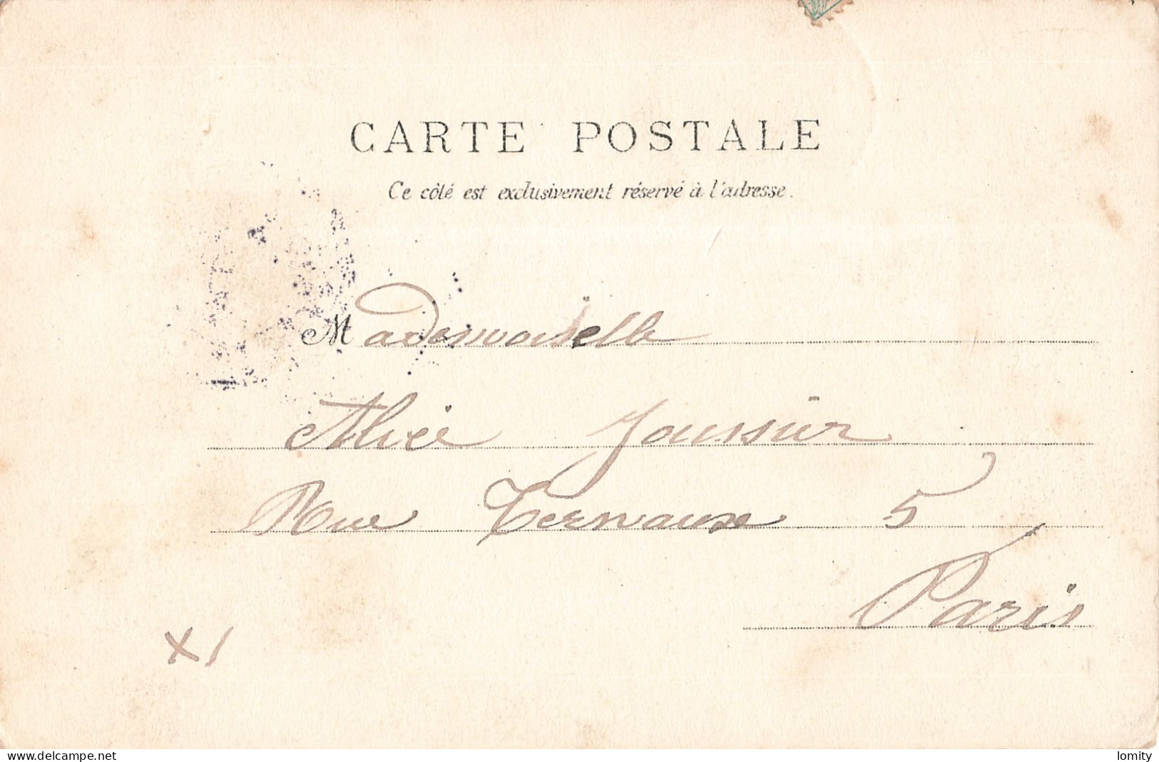 89 Courson Hospice Cantonnal CPA Cachet 1906 - Courson-les-Carrières