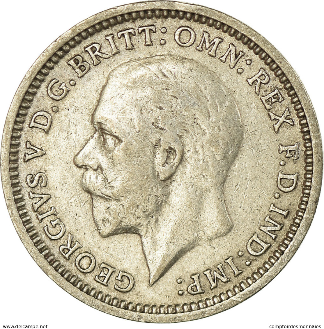 Monnaie, Grande-Bretagne, George V, 3 Pence, 1936, TTB, Argent, KM:831 - F. 3 Pence