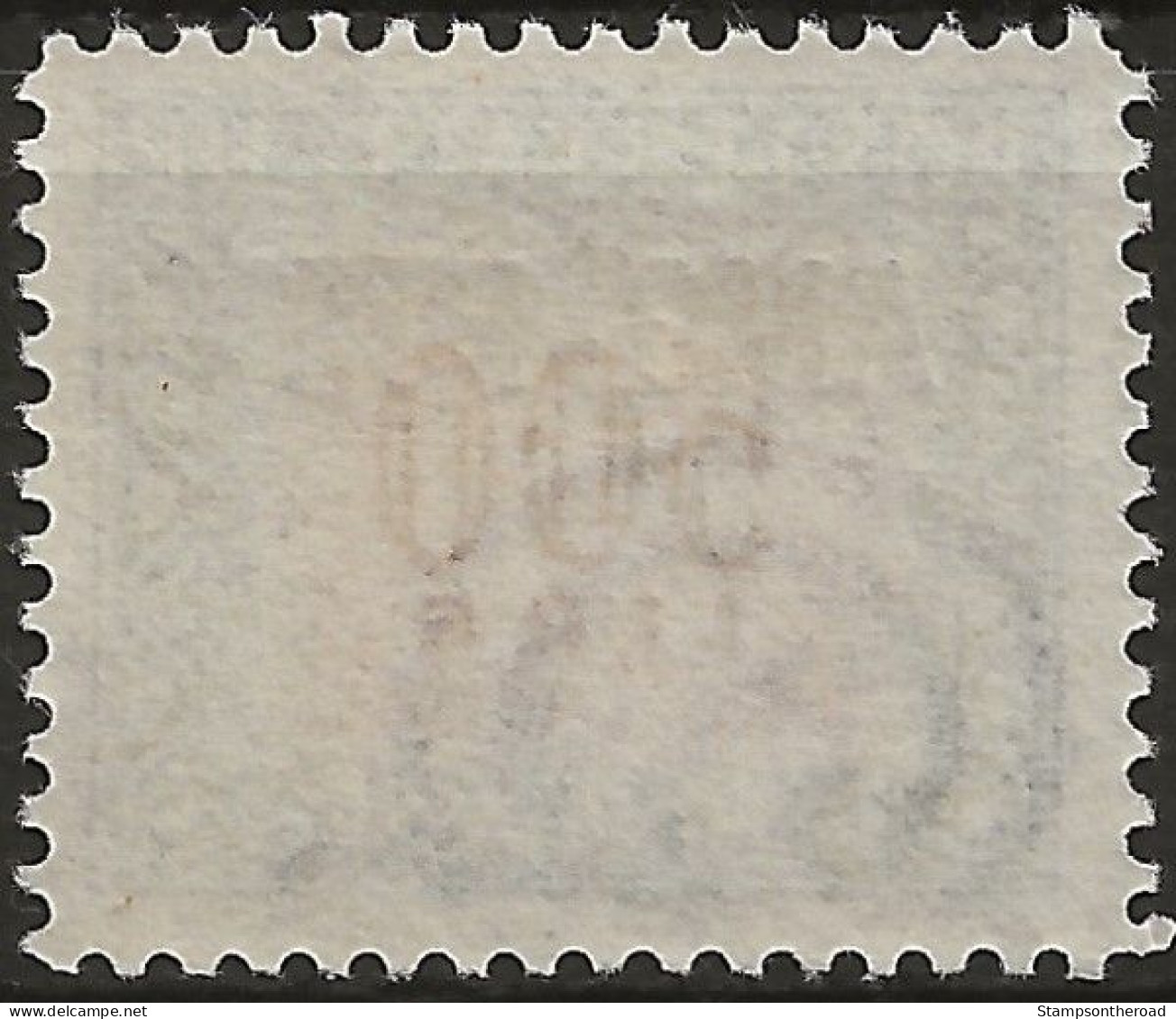 TZAS28N - 1949/54 Trieste Zona A, Sass. Nr. 28, Segnatasse, Francobollo Nuovo Senza Linguella **/ - Postage Due