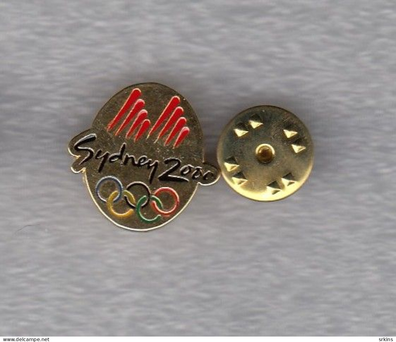 Pin Badge NOC Macedonia Olympic Games Sidney 2000 Olympics Olympia National Committee - Olympic Games