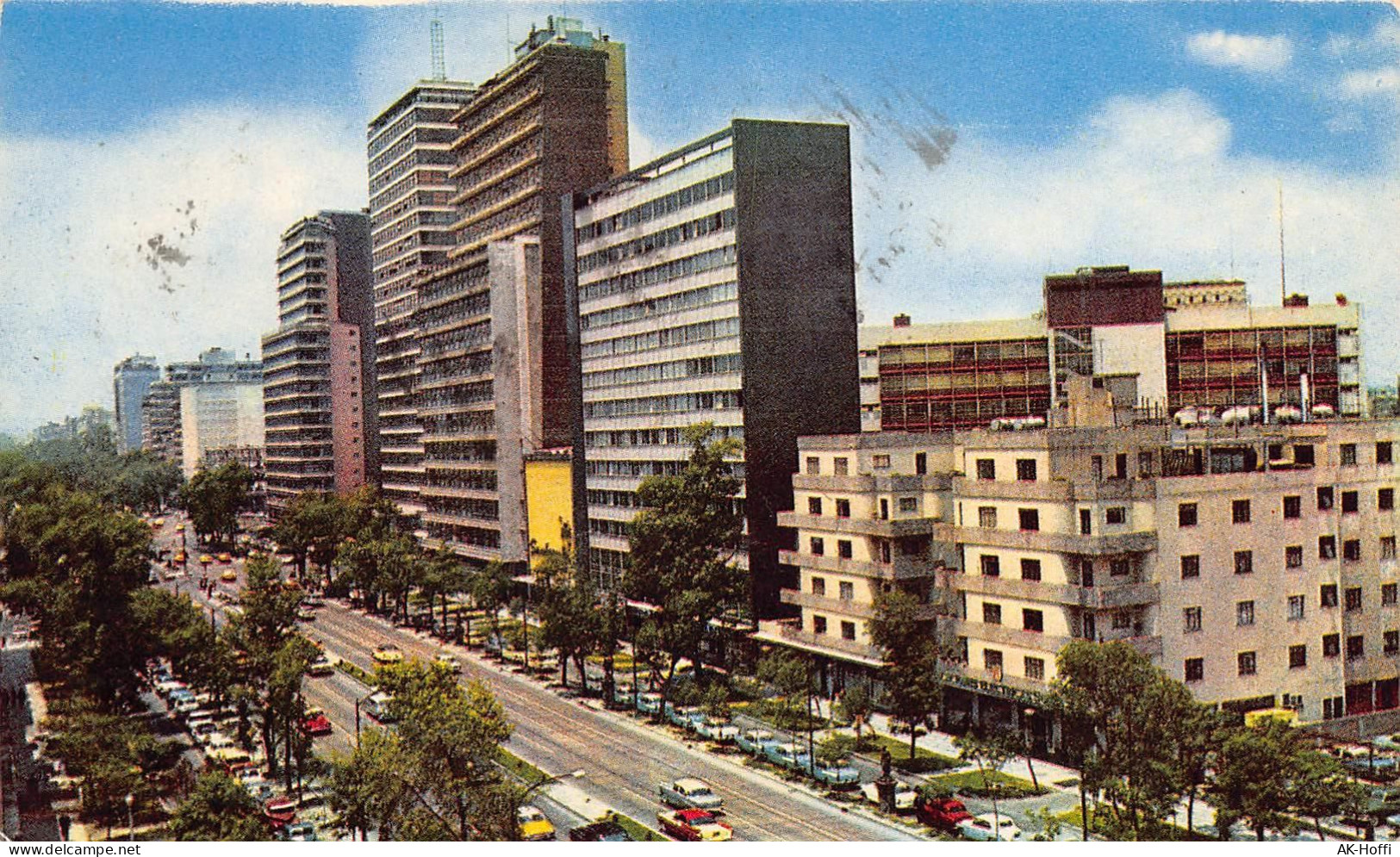 MEXICO - VISTA PANORAMICA PASEO DE LA REFORMA - México