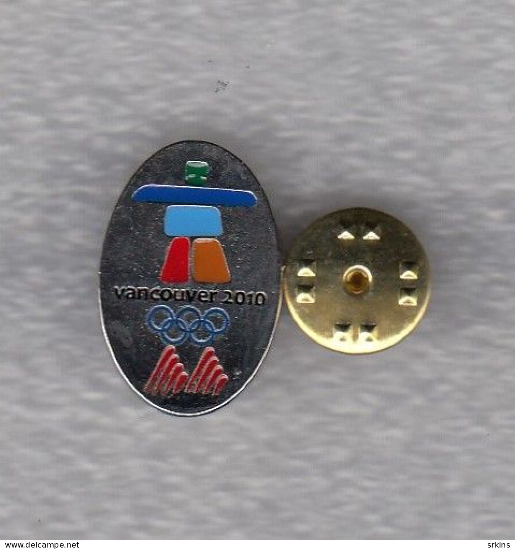 Pin Badge NOC Macedonia Winter Olympic Games Vancouver 2010 Olympics Olympia National Committee - Olympic Games