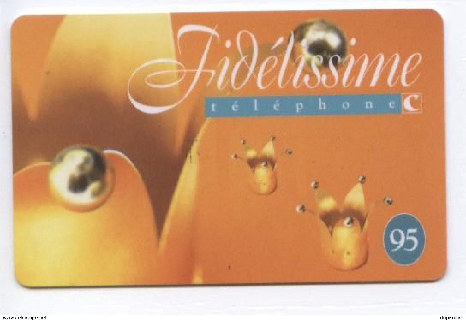 Carte Téléphone Fidélissime CAMIF 95 Unités. - Telefoonkaarten Voor Particulieren