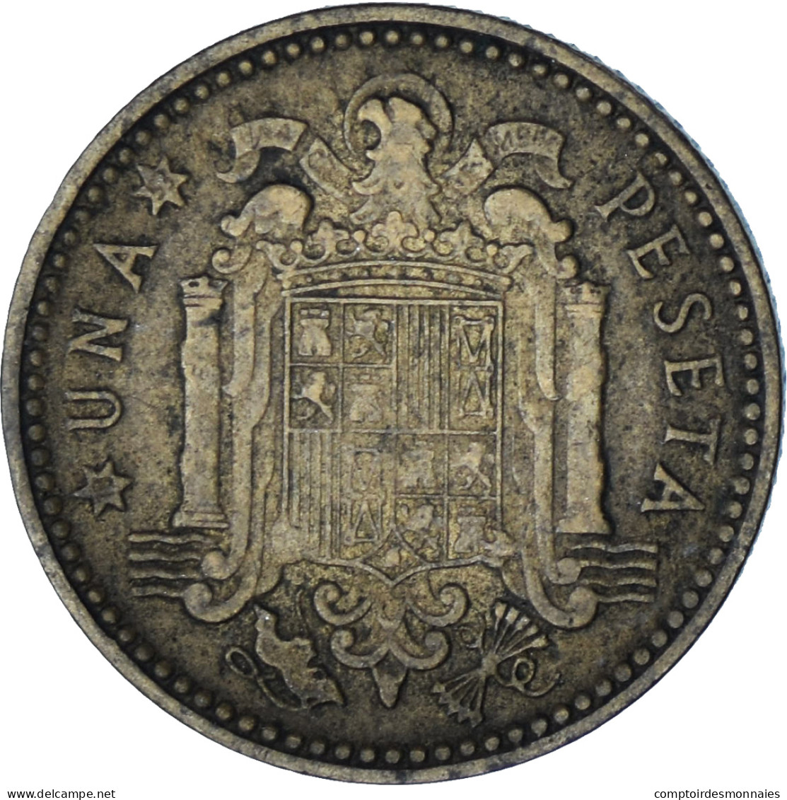 Espagne, 1 Peseta - 1-2 Pesetas