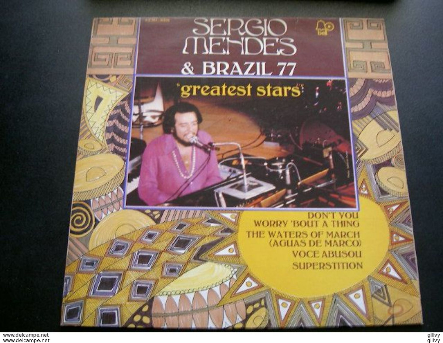 SERGIO MENDES & BRAZIL 77 : " Greatest Stars  " - Jazz