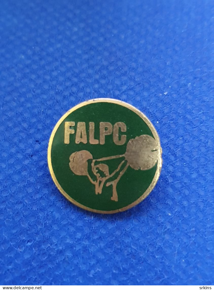 Enamel Pin Badge  Brooche CUBA  Weightlifting Association Federation - Halterofilia