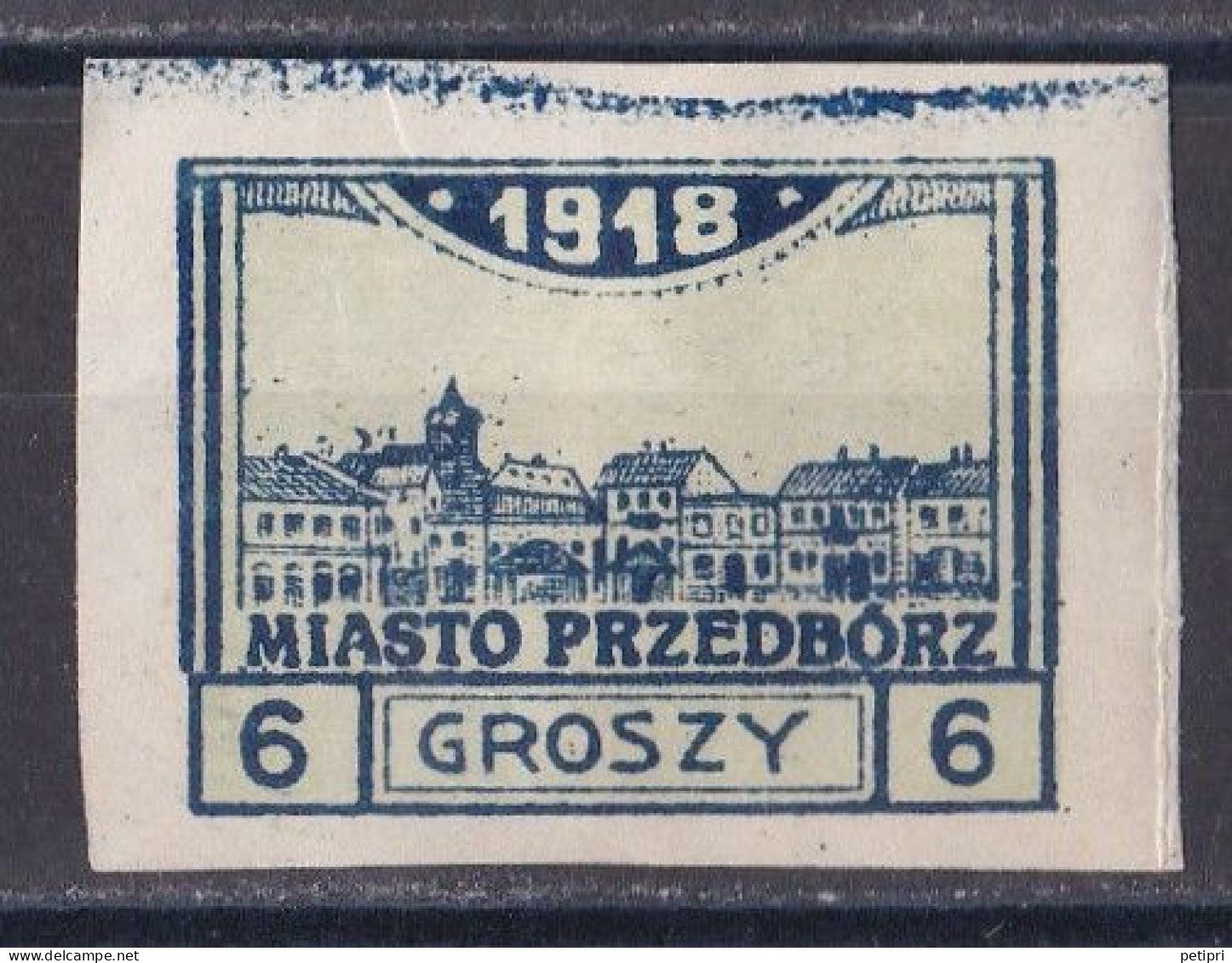 Pologne -  Poste Locale Przedborz  Mi N ° 5  Neuf *  ( Timbre Non Dentelé  , Non Utilisé ) Possible Faux - Unused Stamps