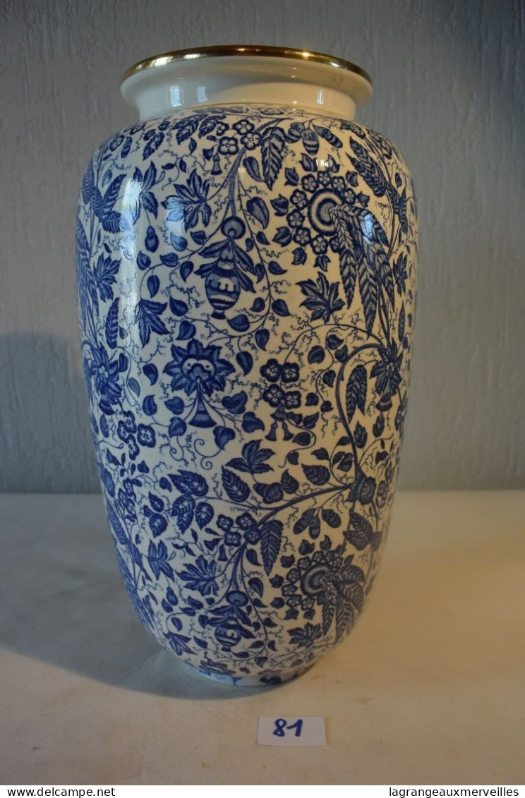 C81 Magnifique Vase Vasque Waechte Germany Manilla - Vazen