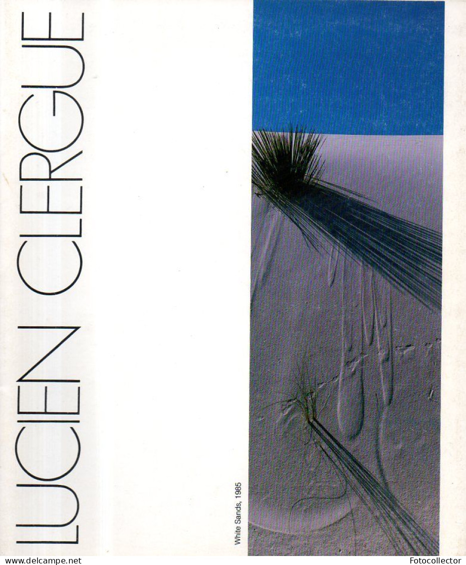 Photographie : Livret Exposition Lucien Clergue Au Amos Anderson Art Museum Helsinki été 1987 - Idiomas Escandinavos