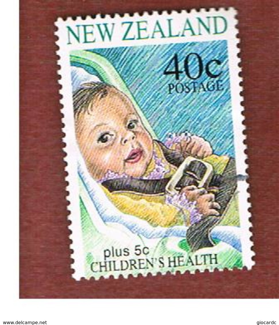 NUOVA ZELANDA (NEW ZEALAND) - SG 2000  -  1996  HEALTH STAMPS: CHILD SAFETY  -  USED° - Gebraucht
