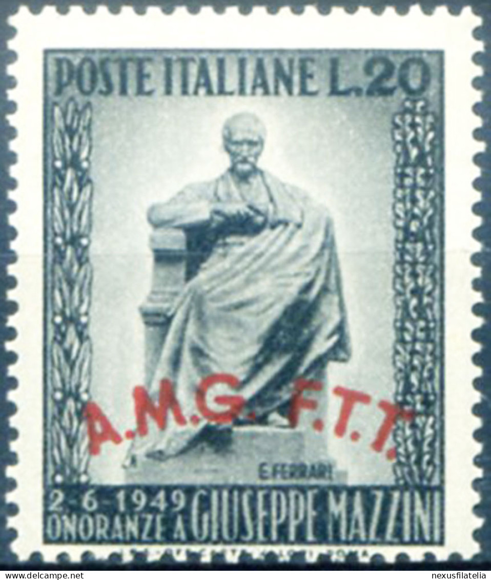 Zona A. Giuseppe Mazzini 1949. - Altri & Non Classificati