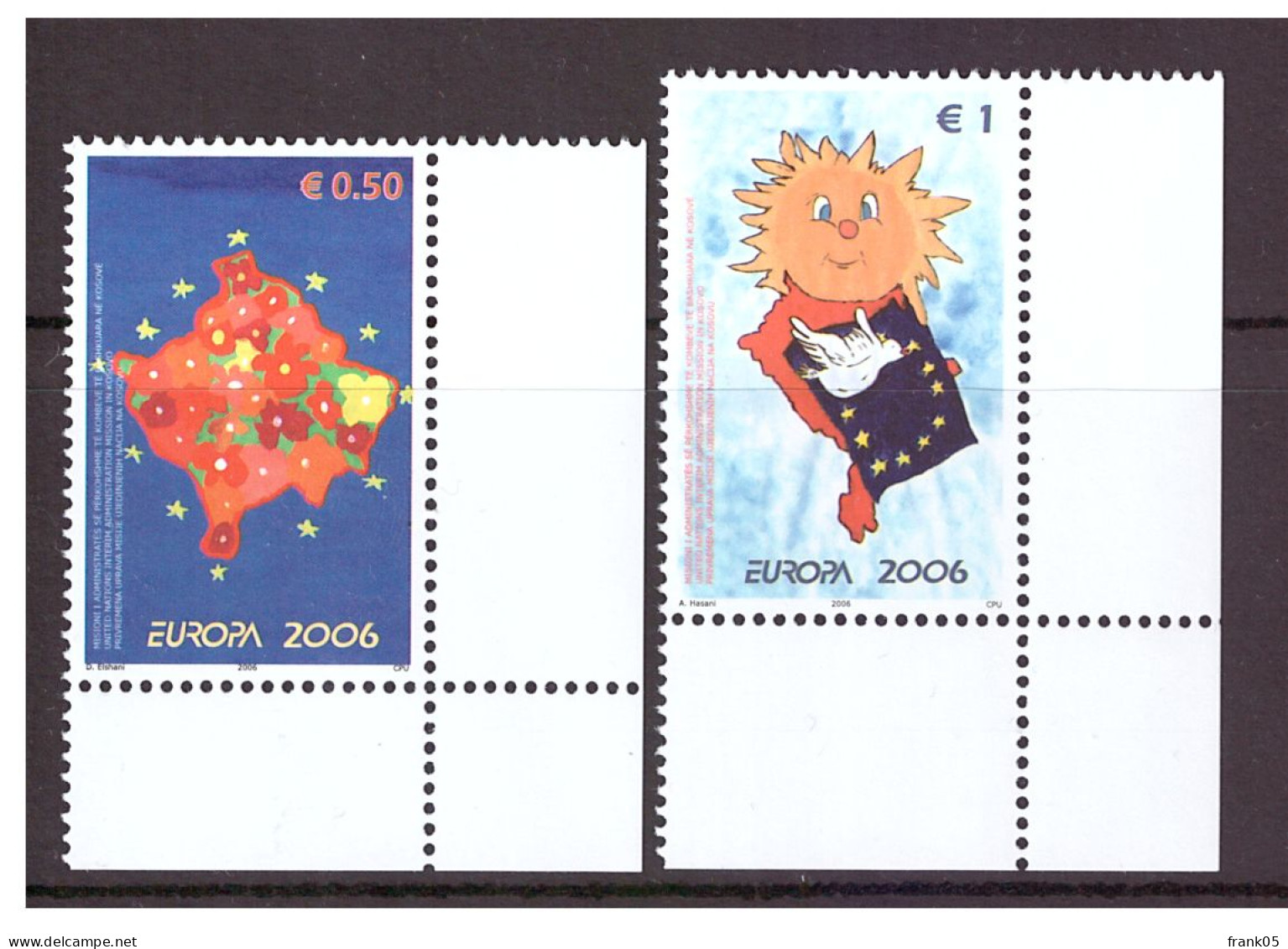 Kosovo 2006 Satz/set EUROPA ** - 2006