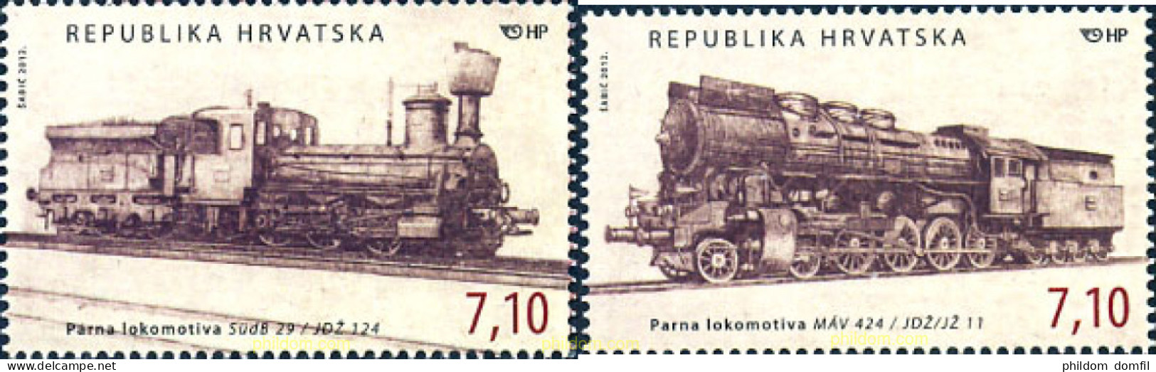 292670 MNH CROACIA 2012 TRANSPORTES - Kroatien